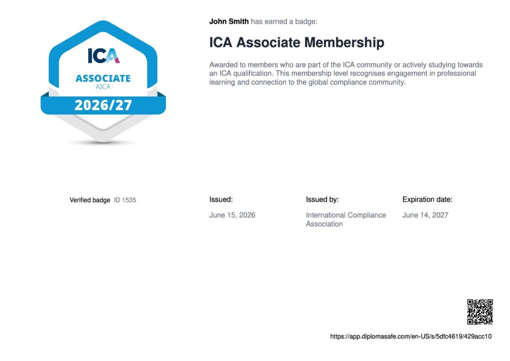 ICA Associate
